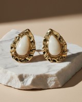 Ivory Drop Earrings
