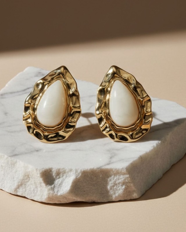 Ivory Drop Earrings