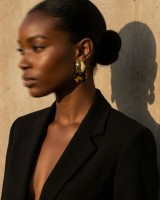 Tortoise Drop Earrings