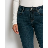 Jean ψηλόμεσο καμπάνα denim