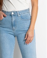 Jean με στρας denim Jean με στρας denim