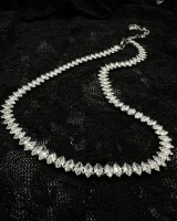 Marquise Riviera Necklace silver