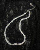 Marquise Riviera Necklace silver