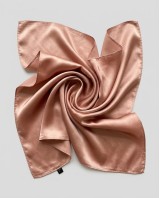 Beige Satin Scarf