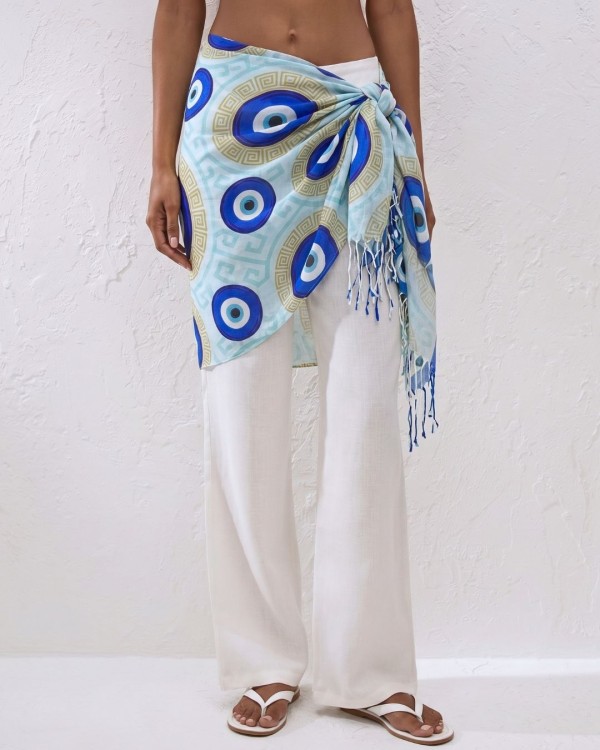 Bohemian Geometric Pattern Scarf