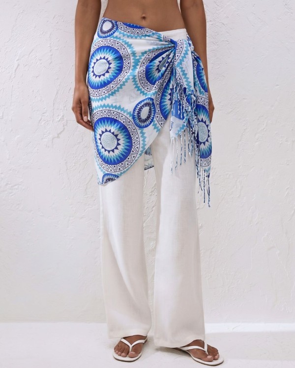 Bohemian Geometric Pattern Scarf