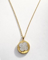 Gold Crystal Clover Necklace