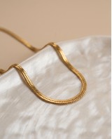 Golden Herringbone Chain