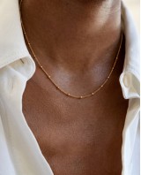 Gold Satellite Bead Chain