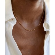 Gold Satellite Bead Chain
