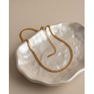 Golden Herringbone Chain