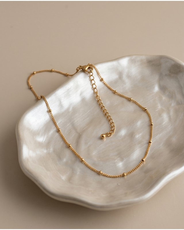 Gold Satellite Bead Chain