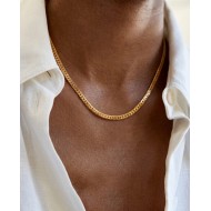 Golden Herringbone Chain